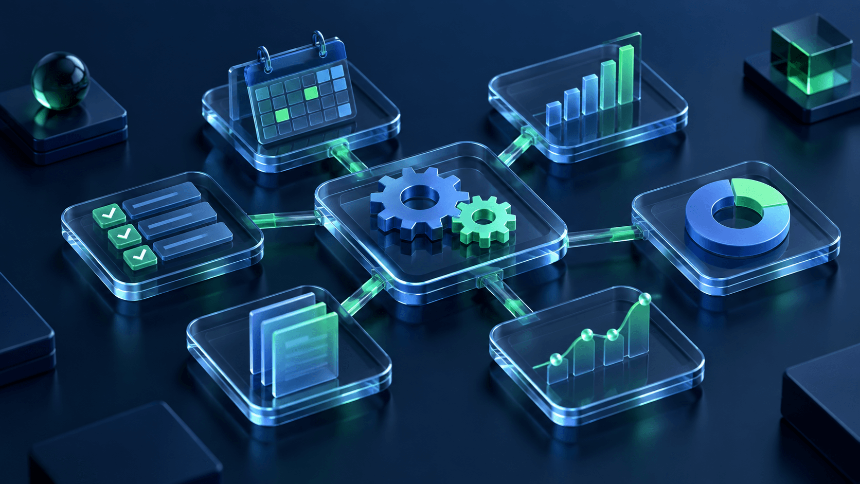 Software conceptual illustration