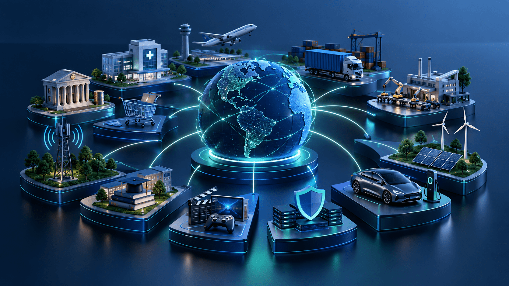 Software conceptual illustration